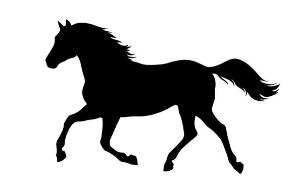 Download Running Horse SVG, Horse Silhouette - Silhouette Collection