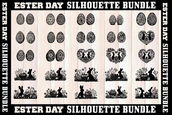 Download Easter Day Silhouette Bundle - Silhouette Collection