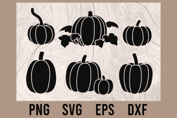 Download Pumpkin Silhouette Cut Files | PNG, SVG - Silhouette Collection