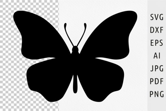 Download Flying Butterfly Svg Silhouette Moth Png - Silhouette Collection
