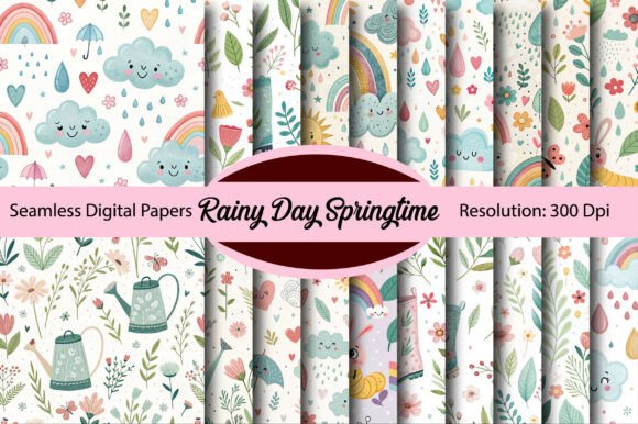 Download Rainy Day Springtime - Springtime Collection