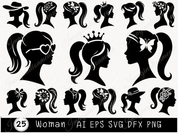 Download Beautiful Woman Svg Woman Silhouette - Silhouette Collection