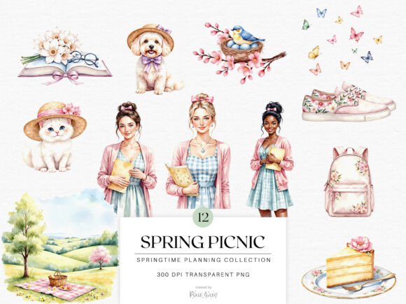 Download Cozy Springtime Planning and Book Lover - Springtime Collection