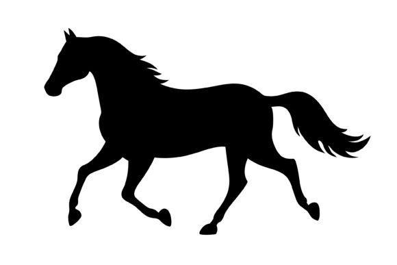 Download Running Horse SVG, Horse Silhouette - Silhouette Collection