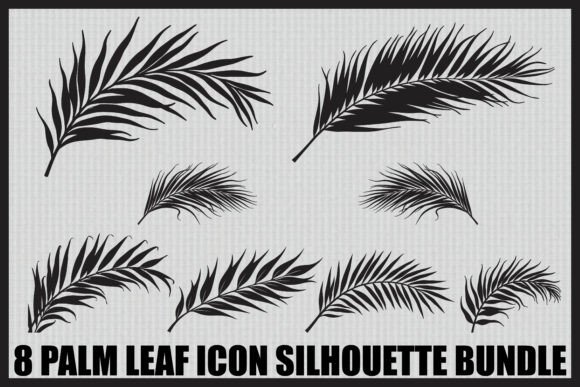 Download Palm Leaf Silhouette Bundle - Silhouette Collection