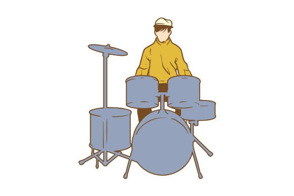 Download Asian Playing Drums - Playing drums Collection