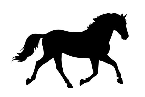 Download Running Horse SVG, Horse Silhouette - Silhouette Collection