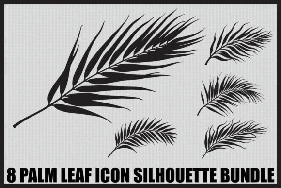 Download Palm Leaf Silhouette Bundle - Silhouette Collection
