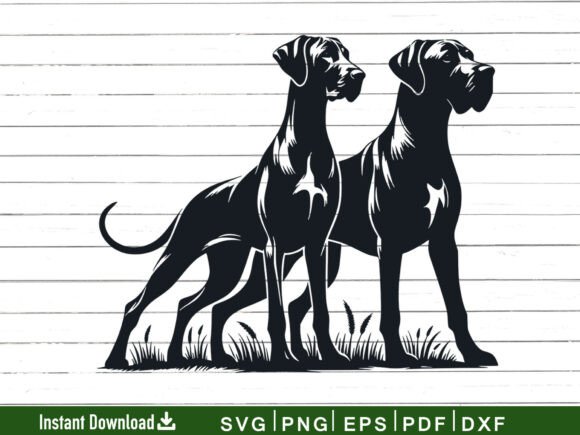 Download Great Dane Svg, Silhouette Cut Files - Silhouette Collection