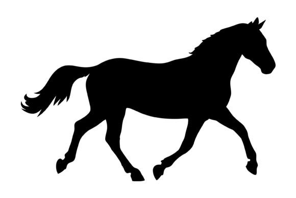 Download Running Horse SVG, Horse Silhouette - Silhouette Collection