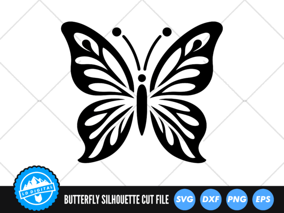 Download Butterfly SVG | Butterfly Silhouette - Silhouette Collection